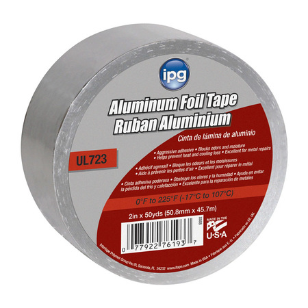 Intertape FOIL TAPE ALUM 2""WX50YD 9202